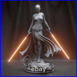 Asajj Star Wars 3D Printing Unpainted Figure Model GK Blank Kit New Toy In Stock