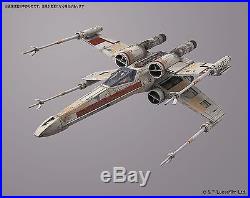 Authentic Bandai Star Wars X-wing starfighter Red Squadron 1/144 1/72 Set Model