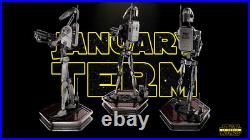 B1 Battle Droid 3D Printed Figure, Star Wars Combat Droid, Unpainted