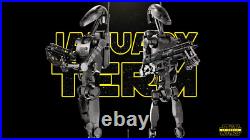 B1 Battle Droid 3D Printed Figure, Star Wars Combat Droid, Unpainted B1 Battle Droid 3D Printed Figure, Star Wars Combat Droid, Unpainted