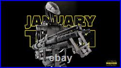B1 Battle Droid 3D Printed Figure, Star Wars Combat Droid, Unpainted