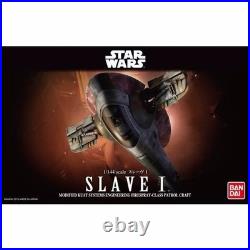 BANDAI 1/144 SLAVE I Plastic Model Kit Star Wars