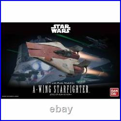 BANDAI 1/72 A-WING STARFIGHTER Plastic Model Kit Star Wars Episode 6 NEW Japan