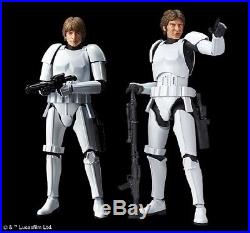 BANDAI Han Solo & Luke Skywalker in Stormtrooper Armour STAR WARS 1/12 Model Kit