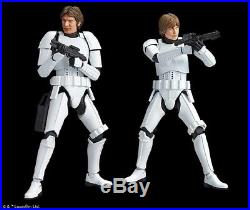 BANDAI Han Solo & Luke Skywalker in Stormtrooper Armour STAR WARS 1/12 Model Kit