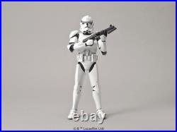 BANDAI SPIRITS Star Wars Clone Trooper 1/12 Scale Plastic Model Kit JP