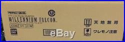 BANDAI STAR WARS PERFECT GRADE 1/72 MILLENNIUM FALCON PREMIUM Ver & LED Light