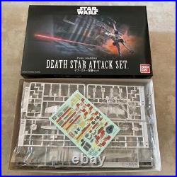 BANDAI Star Wars 1/144 DEATH STAR ATTACK SET Plastic Model Kit New Japan