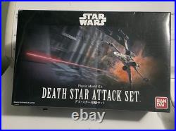 BANDAI Star Wars 1/144 DEATH STAR ATTACK SET Plastic Model Kit New Sealed