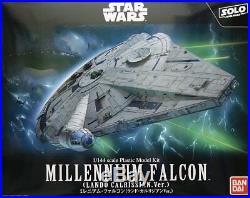 BANDAI Star Wars Millennium Falcon Lando Calrissian Ver. 1/144 Scale Model Kit