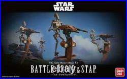 BANDAI Star Wars Plastic Model Kit 112 BATTLE DROID & STAP
