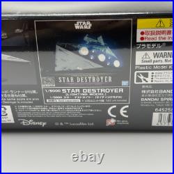 BANDAI Star Wars STAR DESTROYER 1/5000 scale Plastic Model Kit withBox Unused New