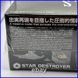 BANDAI Star Wars STAR DESTROYER 1/5000 scale Plastic Model Kit withBox Unused New