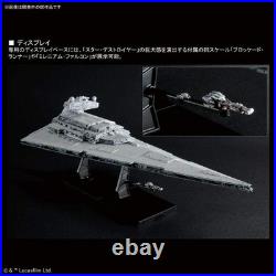 BANDAI Star Wars Star Destroyer Plastic Model Kit 1/5000 Scale Rare Japan