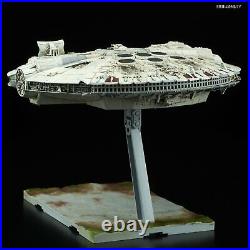 BANDAI Star Wars The last Jedi Millennium Falcon 1/144 Plastic Model