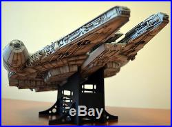 BUILT & PAINTED Star Wars Millennium Falcon Fine Molds, Scale 1/72