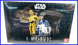 Ban Dai 112 Scale Star Wars C-3PO & R2-D2 Plastic Model Kit Sealed NEW