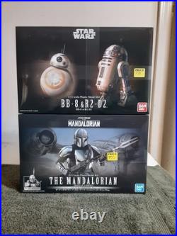 Ban Dai Star Wars The Mandalorian 1/12 Scale Model Kit + 6 More Model Kits New