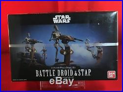 Bandai 1/12 Battle Droid and Stap Star Wars Plastic Model Kit