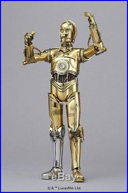 Bandai 1/12 Scale Model Kit Star Wars C-3PO Protocol Droid Humanoid Robot