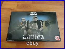 Bandai 1/12 Scale Sandtrooper Star Wars A New Hope Plastic Model Kit