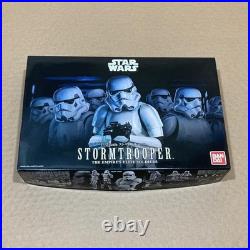 Bandai 1/12 Star Wars Stormtrooper Model Kit Set of 3 Unassembled Figures japan