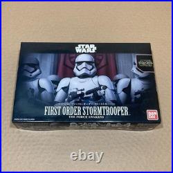 Bandai 1/12 Star Wars Stormtrooper Model Kit Set of 3 Unassembled Figures japan