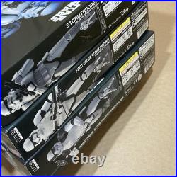 Bandai 1/12 Star Wars Stormtrooper Model Kit Set of 3 Unassembled Figures japan