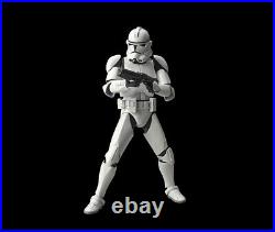 Bandai 1/12 The Clone Trooper Plastic Model Kit Star Wars