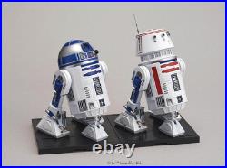 Bandai 1/12 scale R2-D2 & R5-D4 Astromech Droids Model Kit Starwars Brand New Bandai 1/12 scale R2-D2 & R5-D4 Astromech Droids Model Kit Starwars Brand New