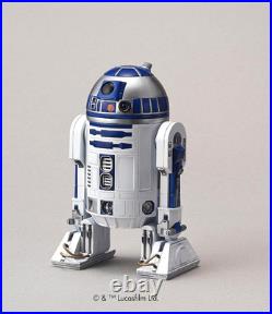 Bandai 1/12 scale R2-D2 & R5-D4 Astromech Droids Model Kit Starwars Brand New