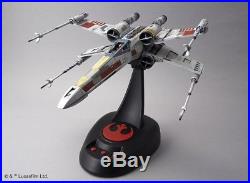 Bandai 1/48 Scale Model Kit Star Wars X-Wing Fighter Starfighters Moving Edition