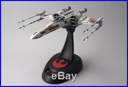 Bandai 1/48 Scale Model Kit Star Wars X-Wing Fighter Starfighters Moving Edition