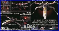 Bandai 1/48 Scale Model Kit Star Wars X-Wing Star Fighters Moving Edition