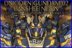 Bandai 1/60 Perfect Grade PG Mobile Suit RX-0N Unicorn Gundam 02 Banshee Norn