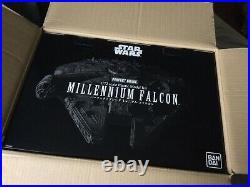 Bandai 1/72 Scale Perfect Grade Star Wars Millennium Falcon Plastic Model Kit
