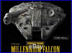 Bandai 1/72 Star Wars A New Hope Millennium Falcon Perfect Grade Model 216384