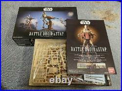 Bandai Battle Droid & Stapp Star Wars Plastic model 4549660075752 1/12 scale kit