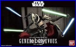 Bandai Hobby Star Wars General Grievous 1/12 Scale Model Kit NEW SEALED Bandai Hobby Star Wars General Grievous 1/12 Scale Model Kit NEW SEALED