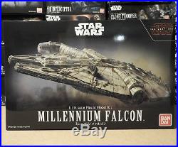 Bandai Millennium Falcon 1/144 Scale Model Kit STAR WARS UK Seller