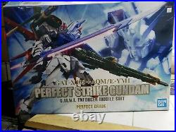 Bandai PG Star War 1/60 Perfect Strike Gundam Model Kit BOX SLIGHTLY DAMAGED