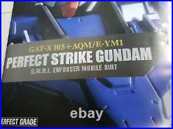 Bandai PG Star War 1/60 Perfect Strike Gundam Model Kit BOX SLIGHTLY DAMAGED