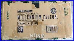Bandai Perfect Grade 1/72 Millennium Falcon Model Kit. Sealed in Shipper Box
