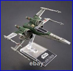 Bandai STAR WARS 1/144 Poe's X-Wing Fighter & X-Wing Fighter Plastic Model Kit