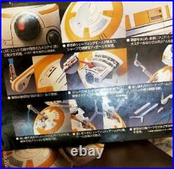 Bandai STAR WARS 1/2 BB-8 13in=33.5cm Mega-sized LED+Display model kit FS Japan
