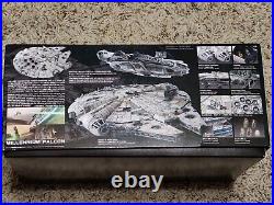 Bandai Satr Wars Millennium Falcon with photo etch and light kit 1/144 scale