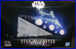 Bandai Star Wars 15000 Scale Star Destroyer plastic Model Kit 5057625 New