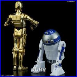 Bandai Star Wars 1/12 C-3PO & R2-D2 Set Plastic Model Kit Character Toy Hobby