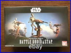 Bandai Star Wars 1/12 scale BATTLE DROID & STAP Plastic Model Kit