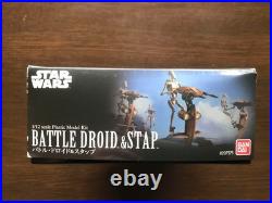 Bandai Star Wars 1/12 scale BATTLE DROID & STAP Plastic Model Kit